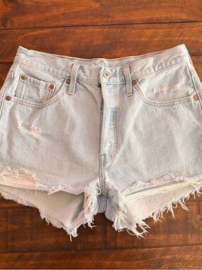 Levi’s 501 Premium Quality Button Fly Cutoff Shorts, Women’s Size 29